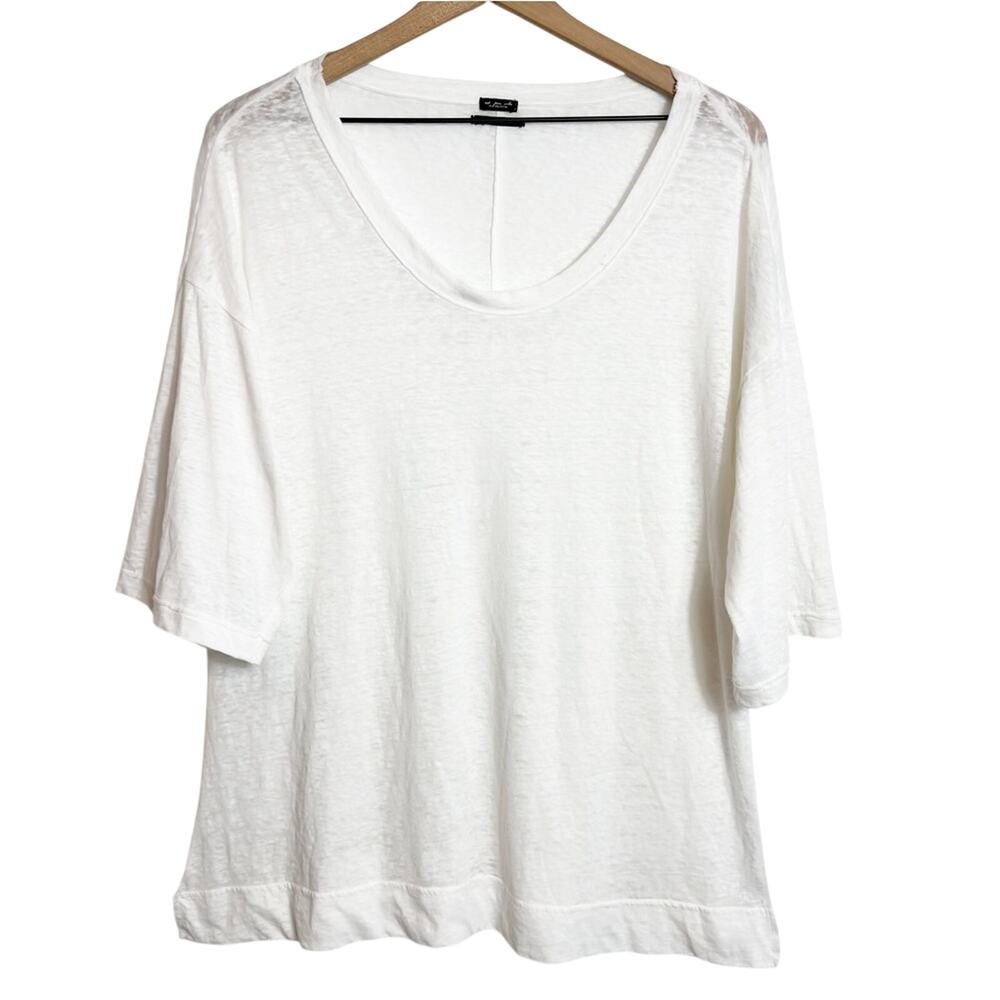 OUT FROM UNDER WHITE WOMEN SHORT SLEEVE SOFT COMFORTABLE SHIRT MEDIUM NEW
